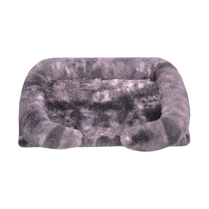 Plush Bolstered Dog Bed