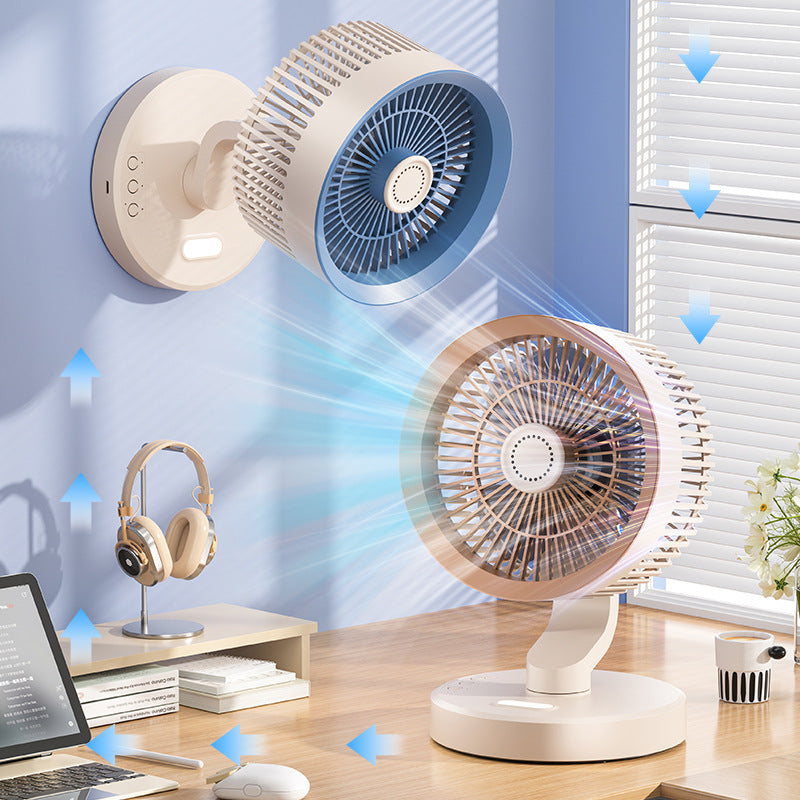 Ladies Portable Table Fan in Modern and Compact Design Bowlift