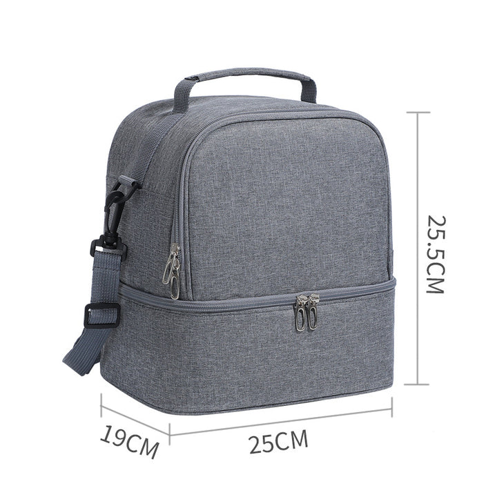 Insulated Multi-Compartment Lunch Box