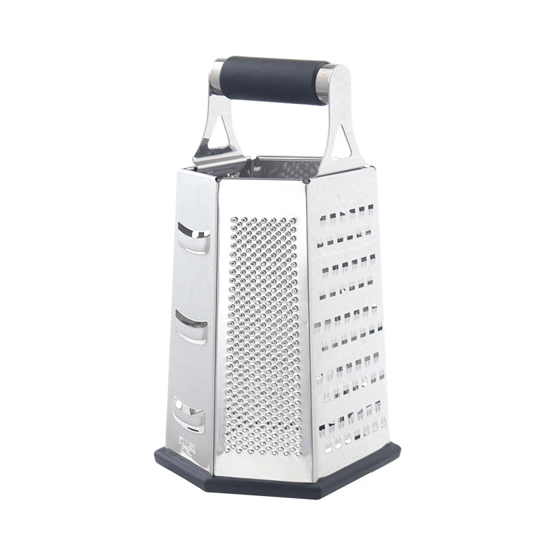 High-quality stainless steel kitchen grater with non-slip base Bowlift