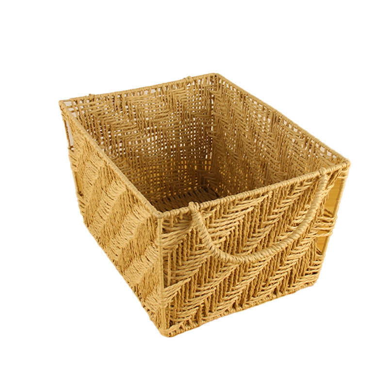 Handwoven Storage Basket Bowlift