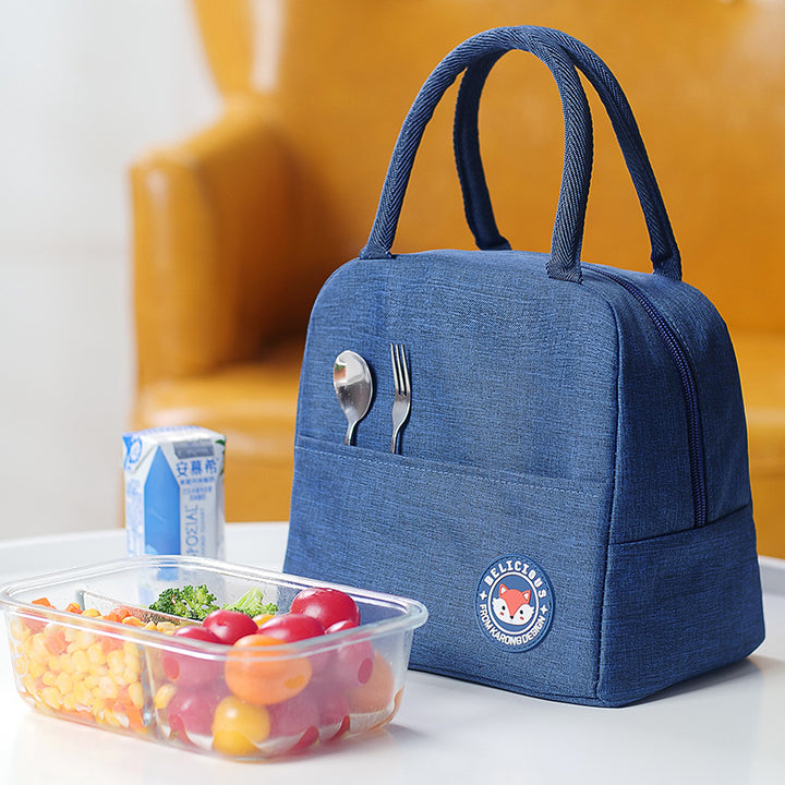 Cooler Bag with Cheerful Pig Design Bowlift