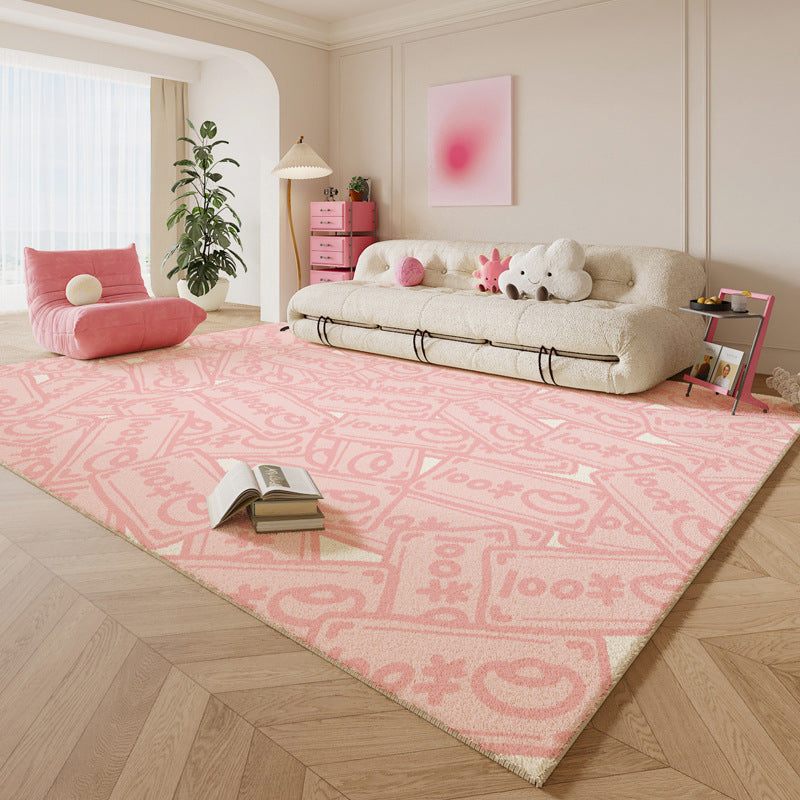 Colorful Dot Pattern Area Rug