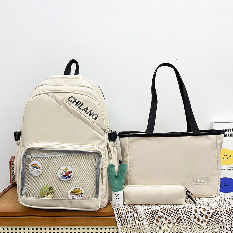 Stylish Multi-Pocket Backpack Set