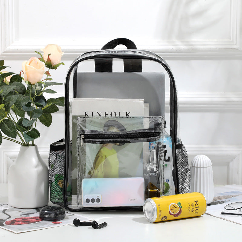 Transparent School Backpack Bowlift