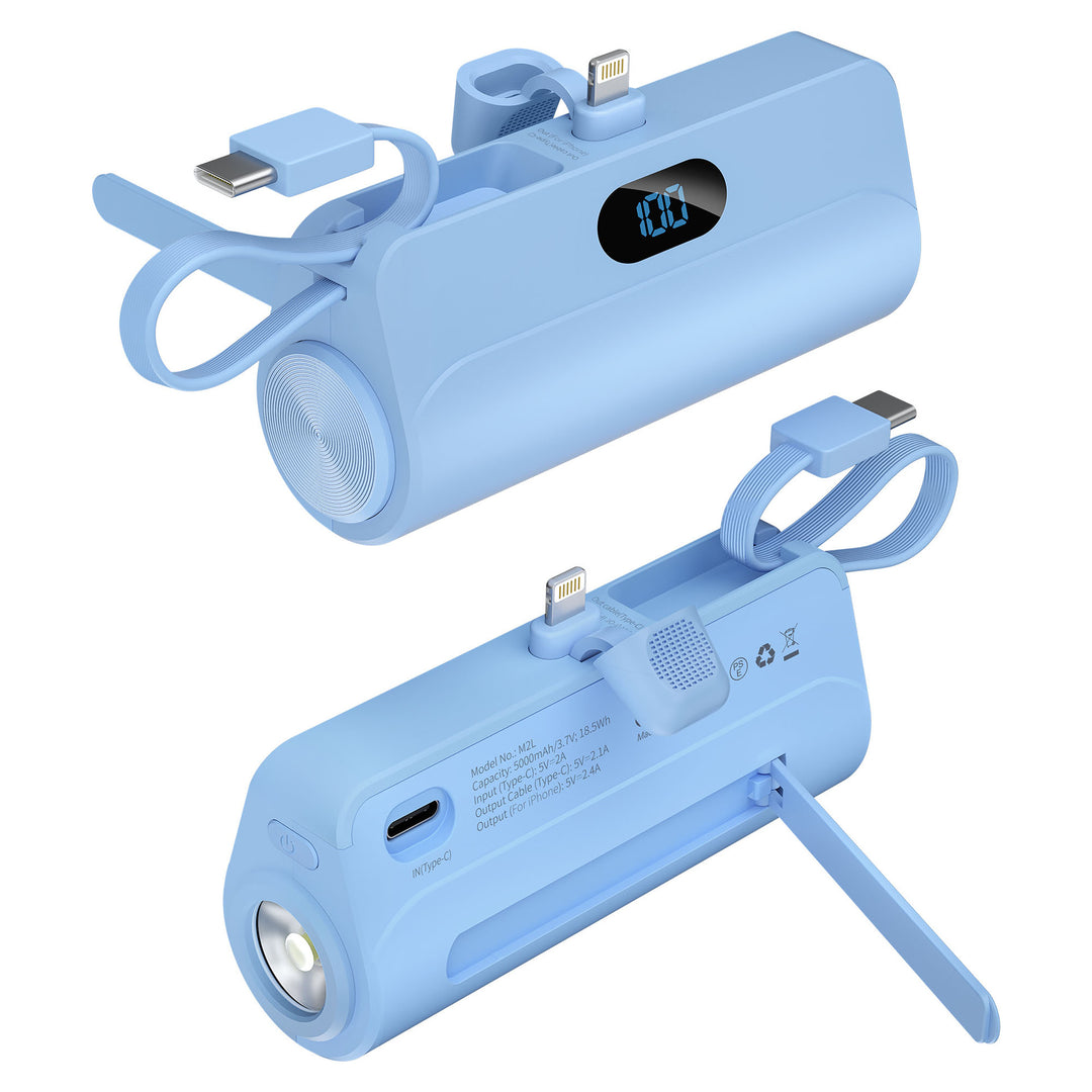 Portable power bank with integrated speaker Bowlift