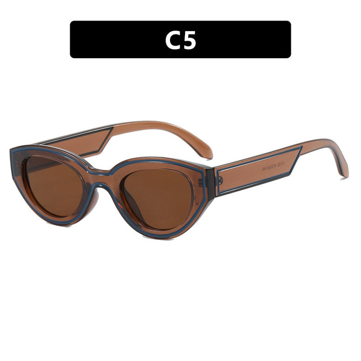 Women Cat-Eye Sunglasses with Innovative Frame Bowlift
