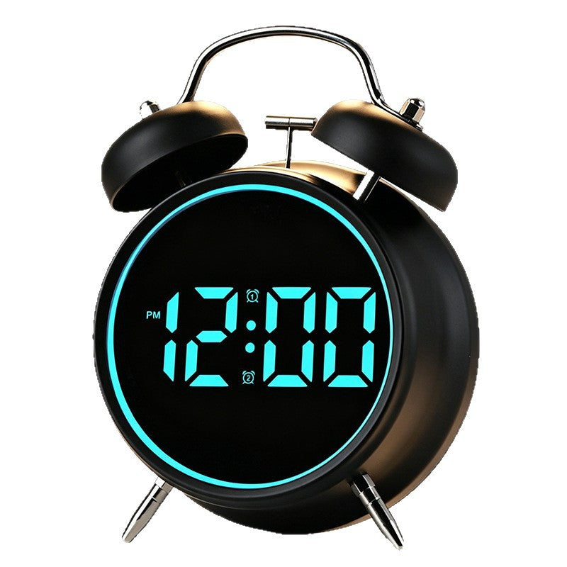 Digital Radio Alarm Clock in Modern Design Bowlift