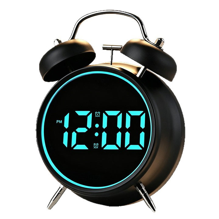 Digital alarm clock with large LED display and dual alarm function Bowlift