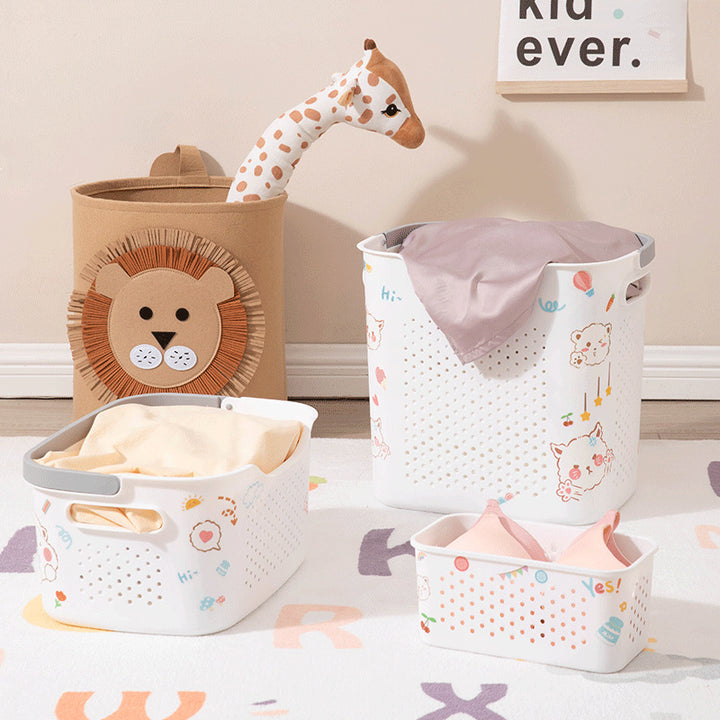 Cute Decorative Laundry Basket Bowlift