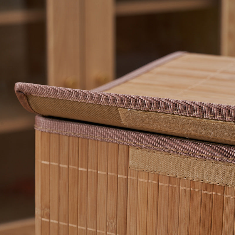 Laundry basket made of natural bamboo Bowlift