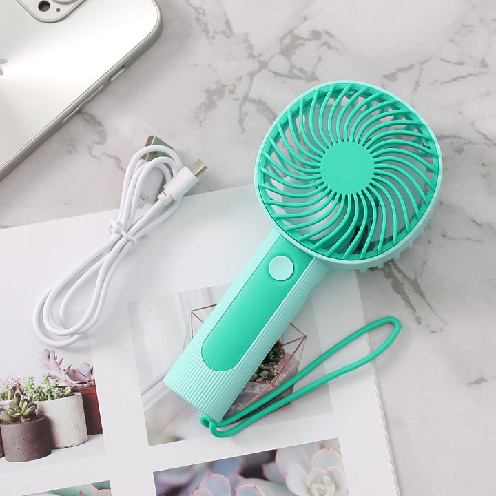 Unisex Portable Handheld Fan with Ergonomic Grip Surface Bowlift