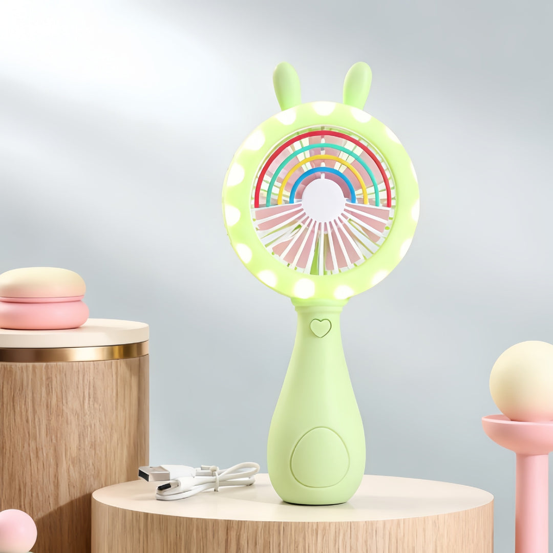 Women's Portable LED Fan Bowlift