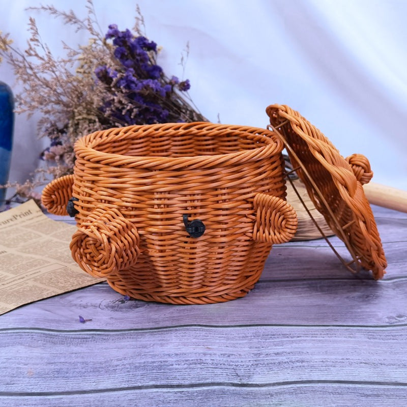 Ladies cute decorative basket Bowlift