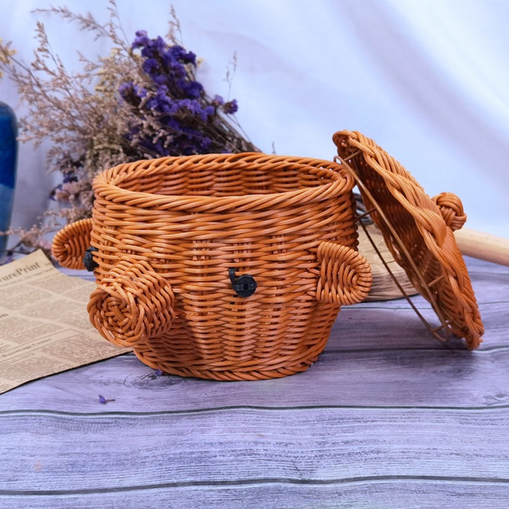 Ladies cute decorative basket Bowlift