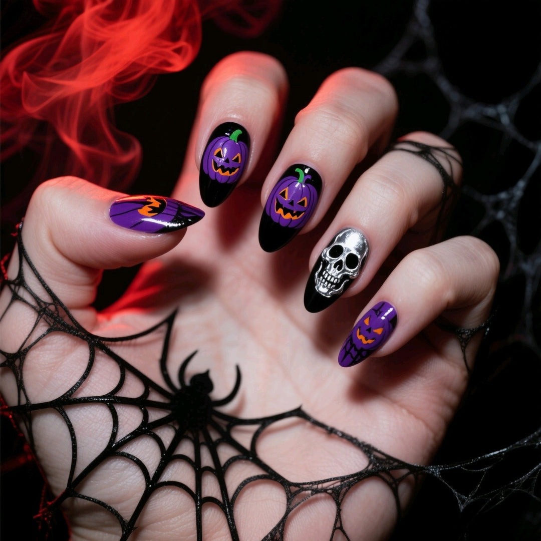 Art Nails In Creative Halloween Design Bowlift