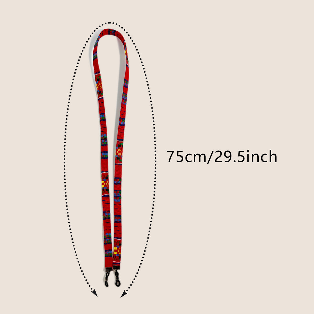 Patterned Eyewear Retainer Strap Bowlift