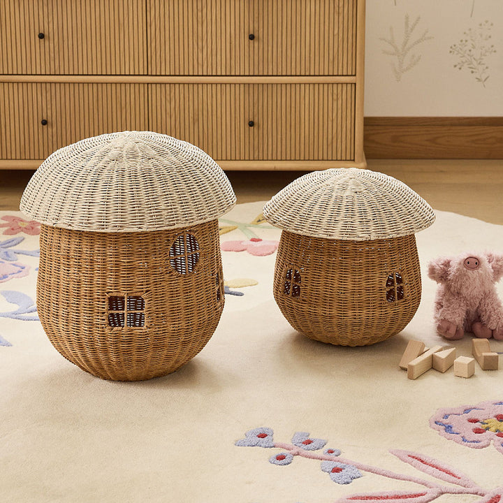 Decorative Woven Pet Home Bowlift