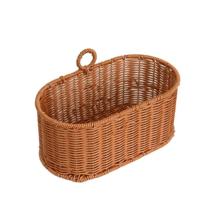Handwoven willow basket with animal motif Bowlift