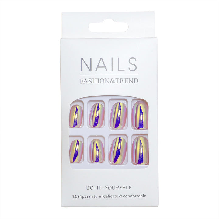 Premium Mirror Finish Press-On Nail Set Bowlift
