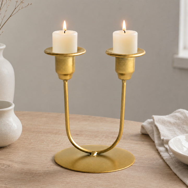 Sculptural Decorative Candle Holder