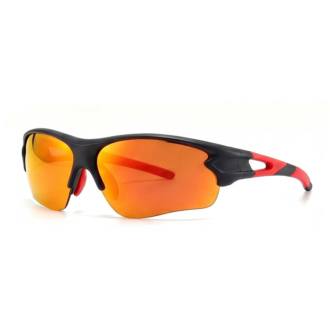 Unisex nan sporty performance-oriented sunglasses with polarized quick-change lens technology Bowlift