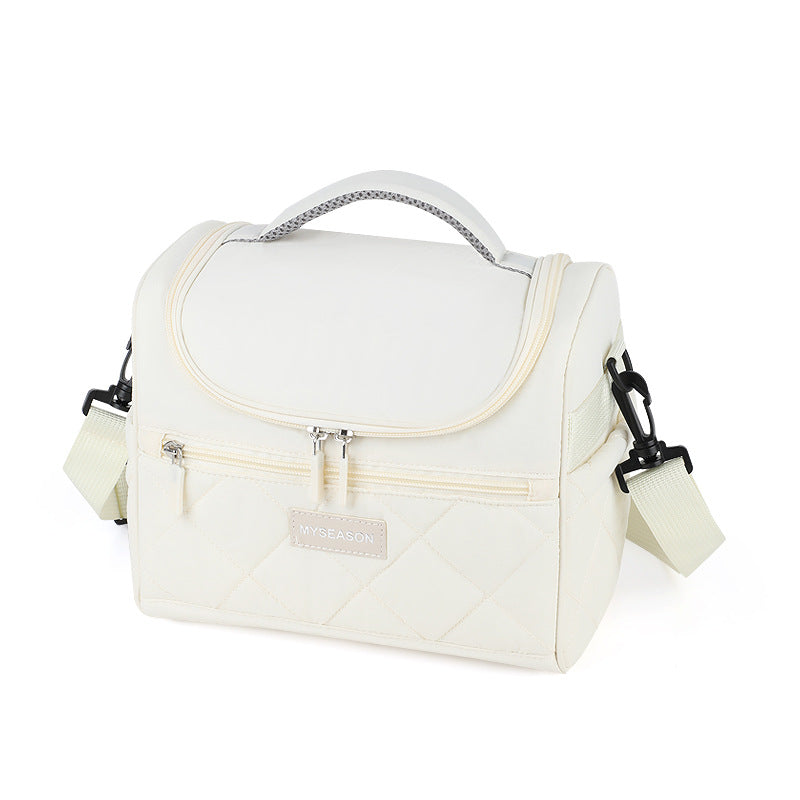 Quilted Insulated Lunch Cooler