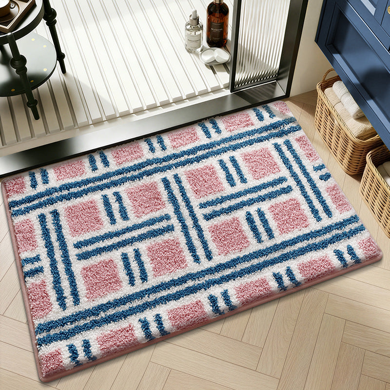 Artistic Abstract Bath Mat Bowlift