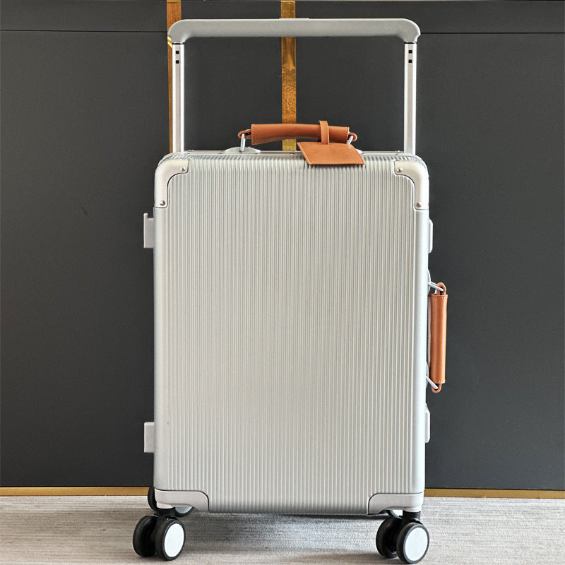 Elegant Hard-Shell Rolling Travel Case