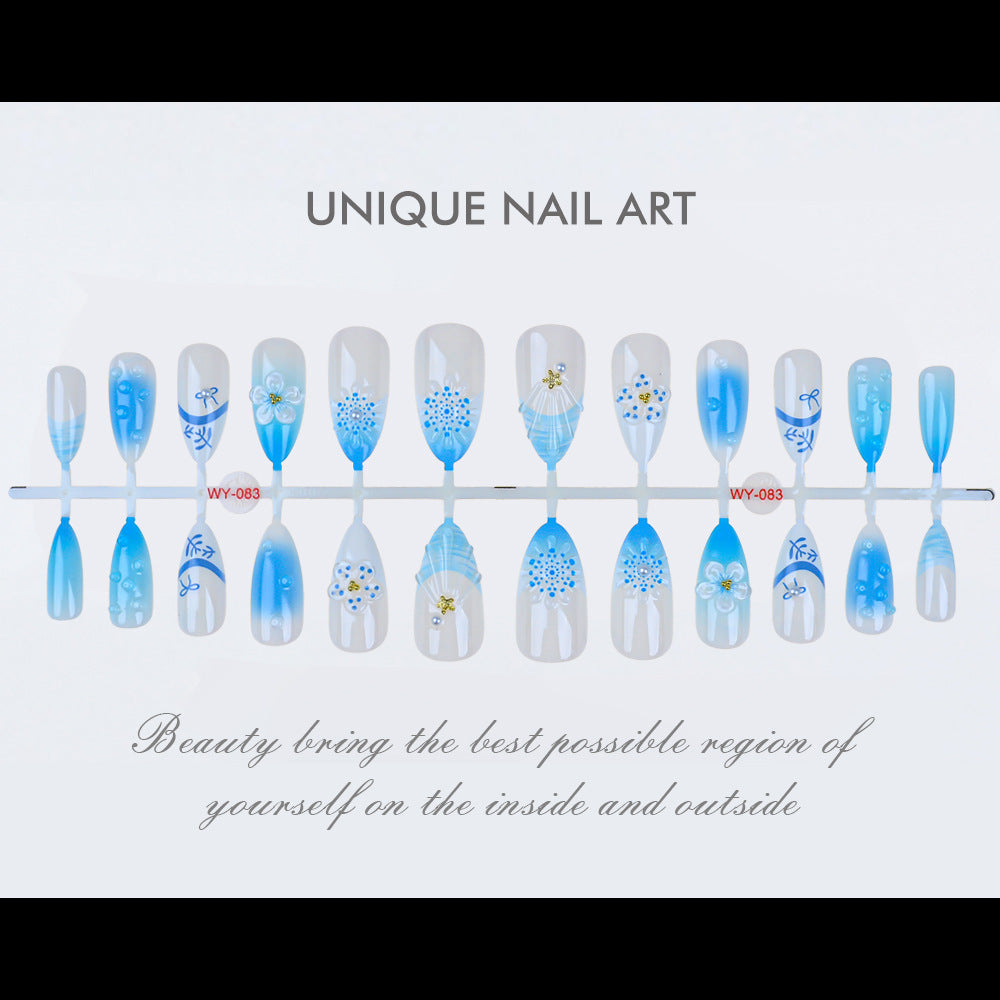Artistic Decorative Press-On Nails Collection Bowlift