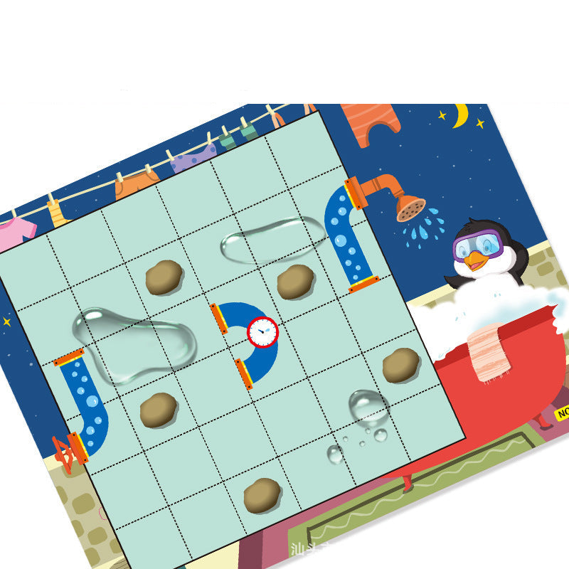 BowLift | Penguin Shower Maze Puzzle Game - Promote Logical Thinking!