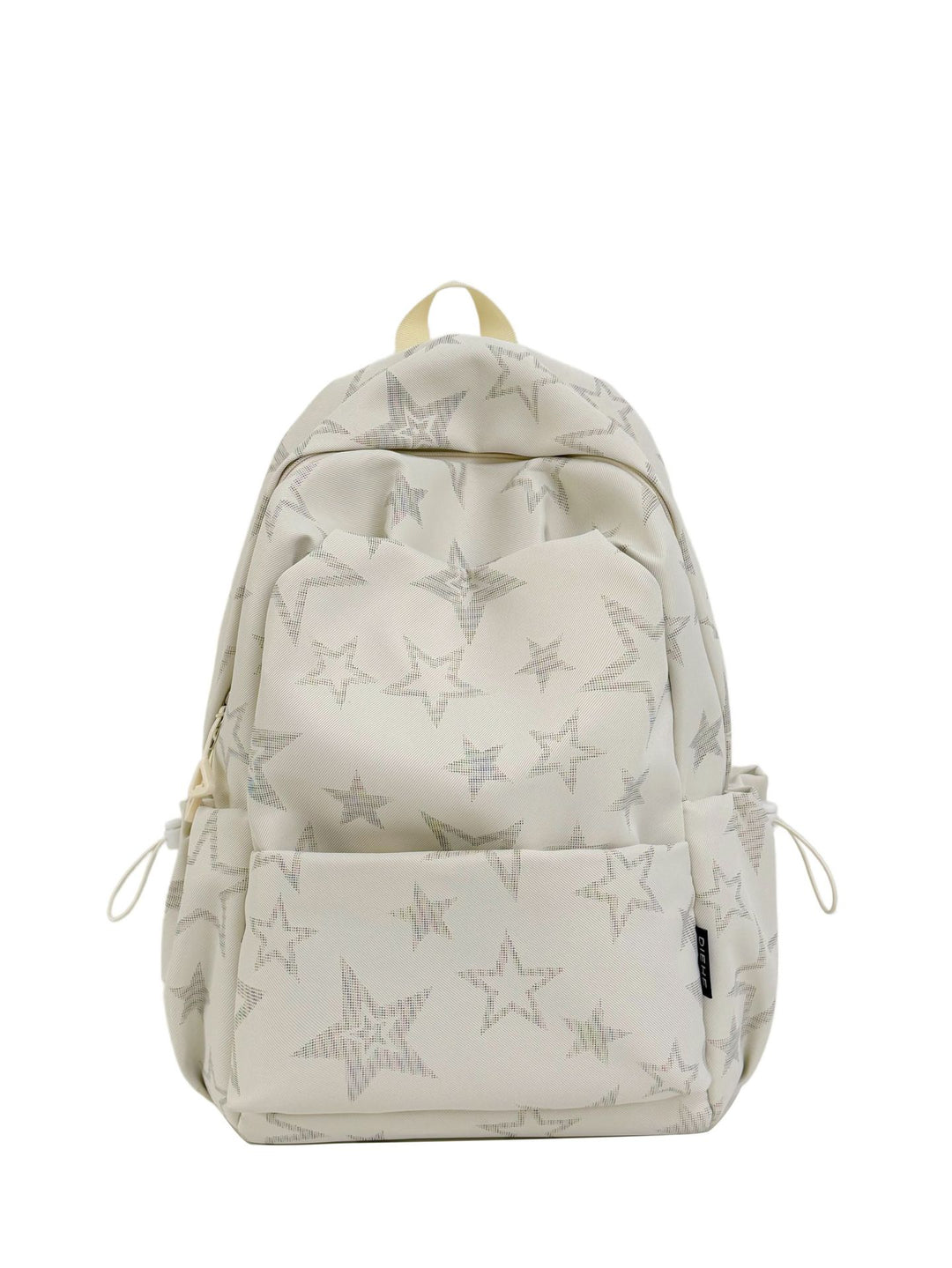 Star-Embroidered Casual School Backpack Bowlift