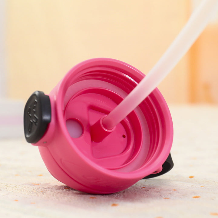 Women's Practical Insulated Drinking Bottle with High-Quality Silicone Ring Bowlift