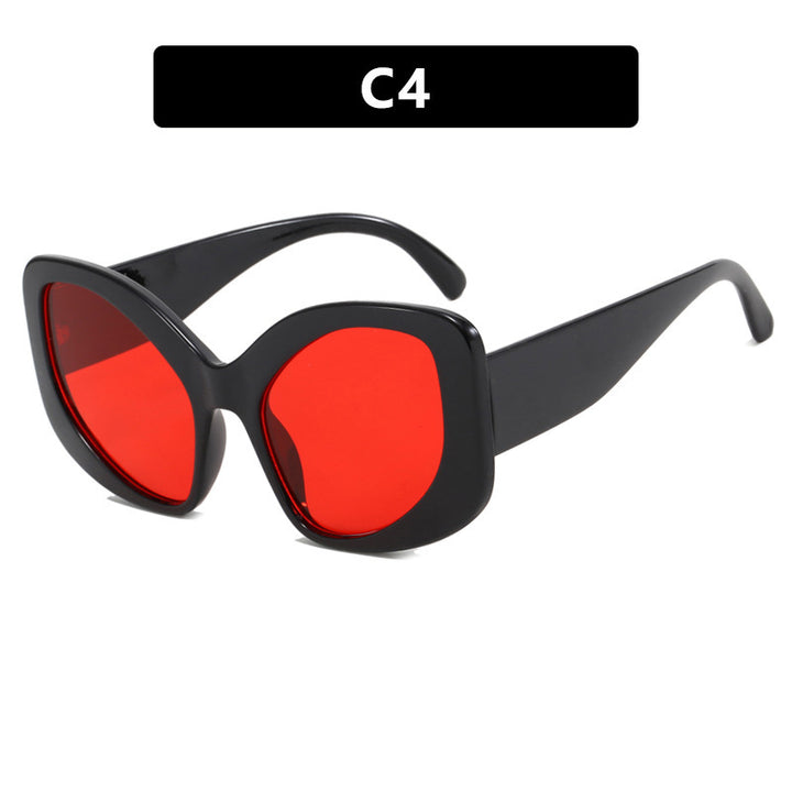 Women elegant oversized sunglasses with striking design Bowlift