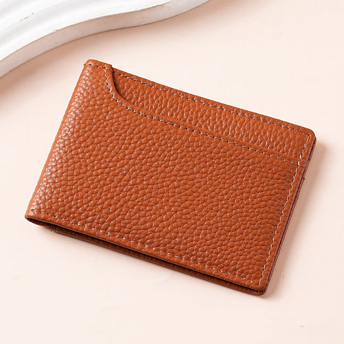 Textured Leather Wallet
