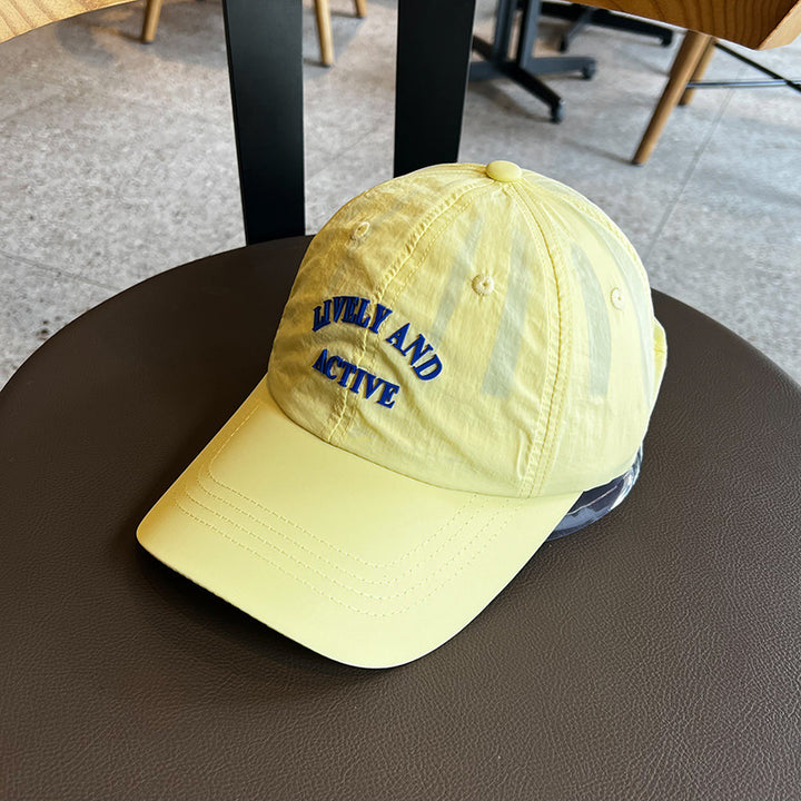 Women's Embroidered Active Lifestyle Baseball Cap Bowlift