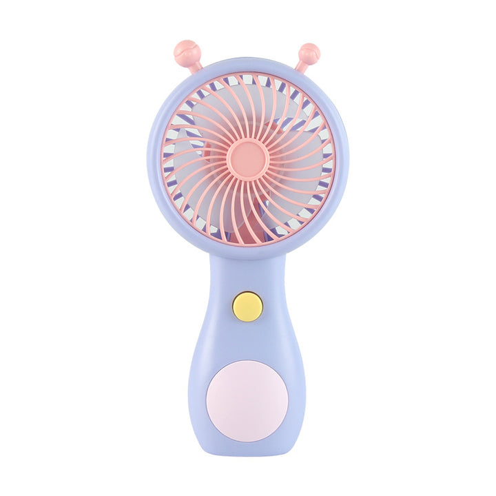 Unisex Portable Hand Fan with Flexible Handle and Stylish Design Bowlift