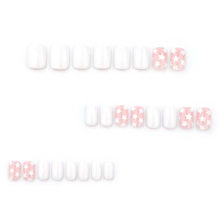 Artful Nail Art in Star Design Bowlift