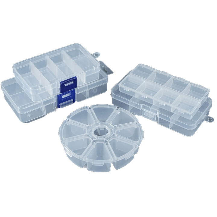 Multi-Section Craft Supply Storage Box Bowlift