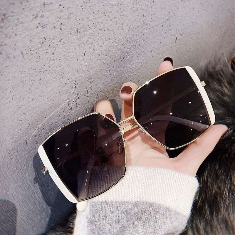 Women's trendy square sunglasses Bowlift