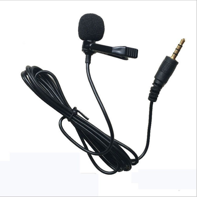 Lavalier microphone with flexible clip Bowlift