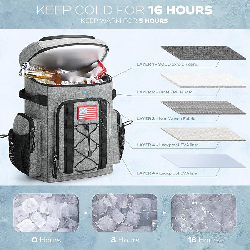 Sporty all-round backpack with multifunctional compartments Bowlift