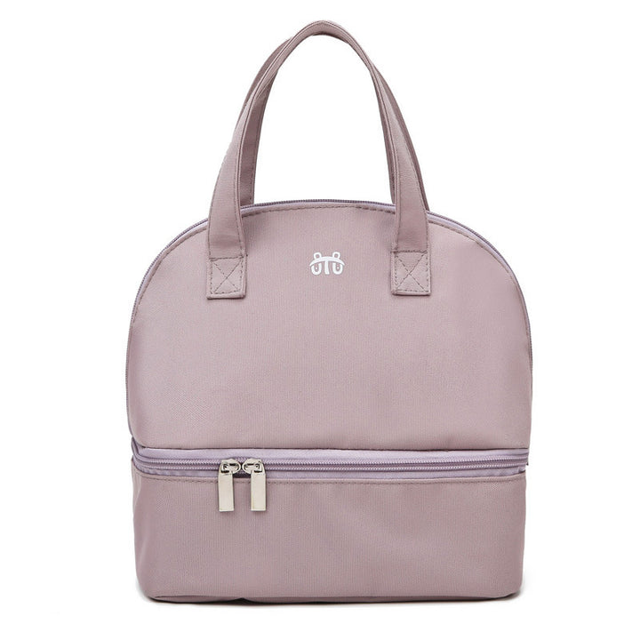 Women's Insulated Lunch Bag with Double Compartment Design Bowlift