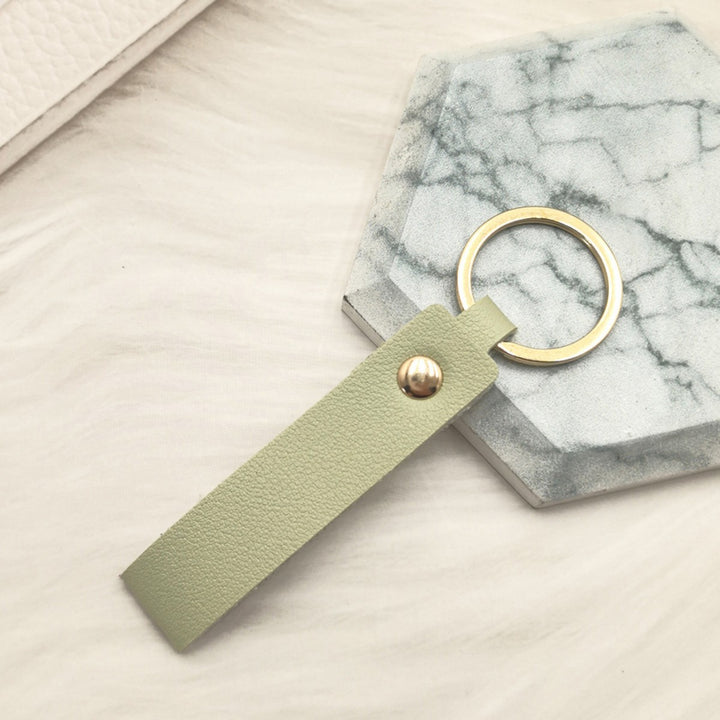 Unisex keychain made of high-quality artificial leather with stylish design Bowlift