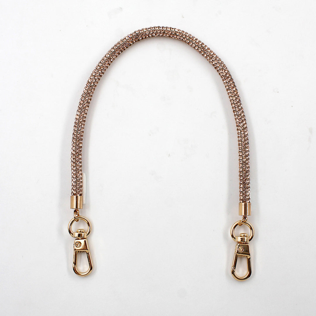 Stylish Crystal-Embellished Handbag Strap Bowlift