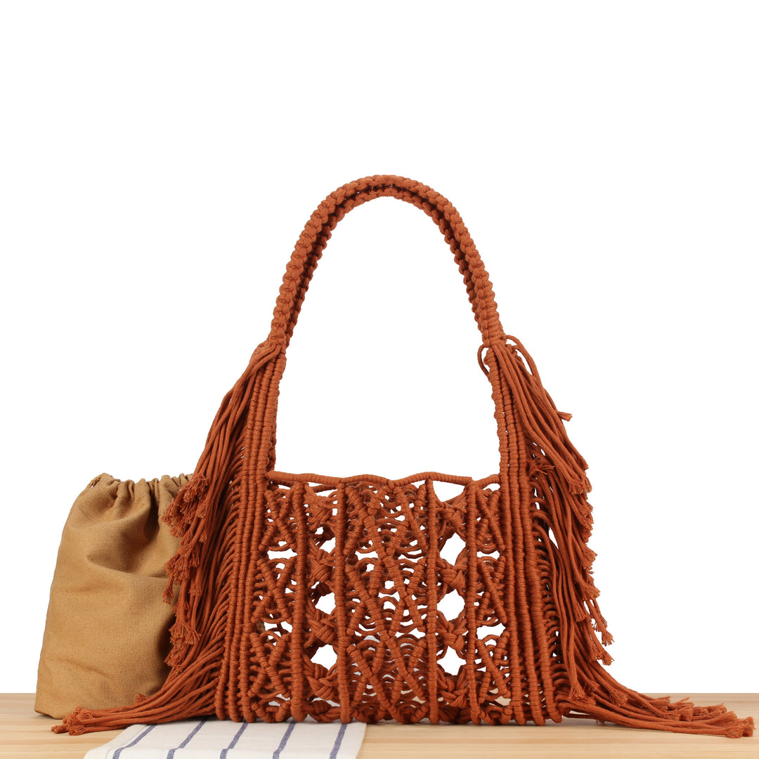 Handmade Macrame Bag Bowlift
