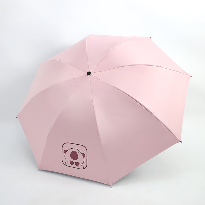Ladies child-friendly umbrella with playful design Bowlift