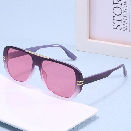 Ladies Oversized Sunglasses with Designer Frame Bowlift