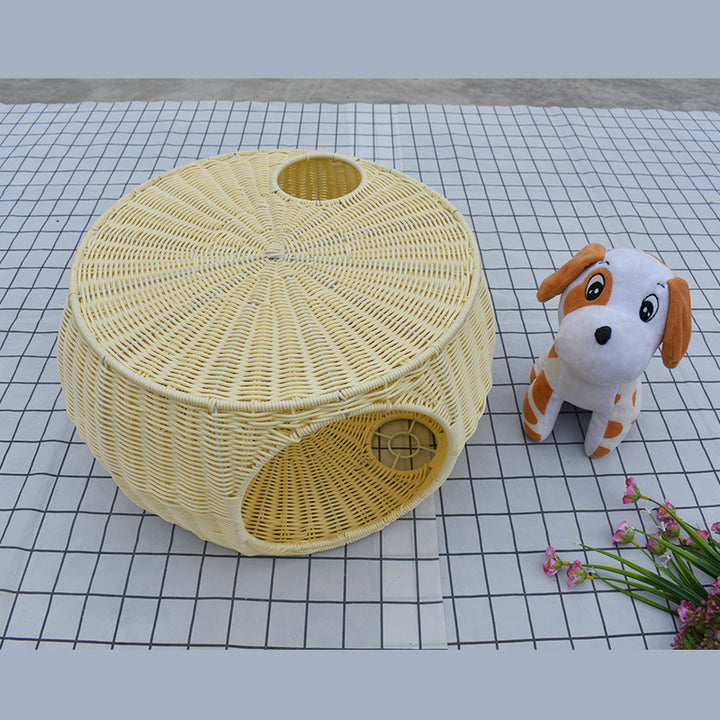 Stylish Woven Pet Furniture Bowlift