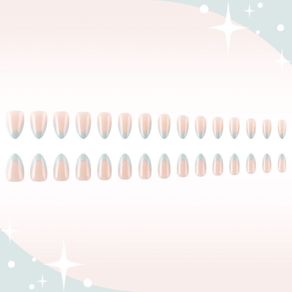 French Tip Elegant Gel Nail Design Bowlift